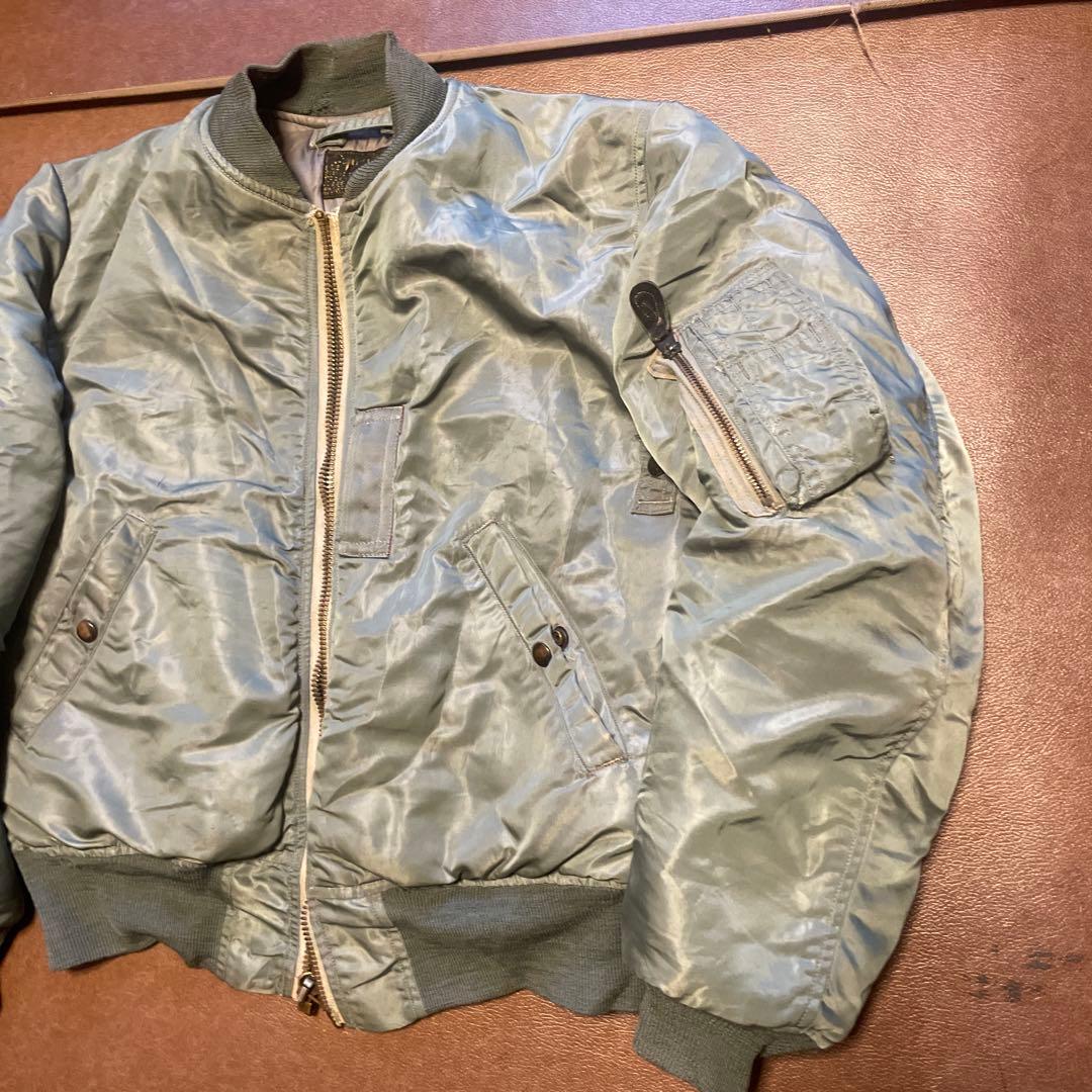 MA-1 米軍　当時物　Lサイズ？　破れアリ