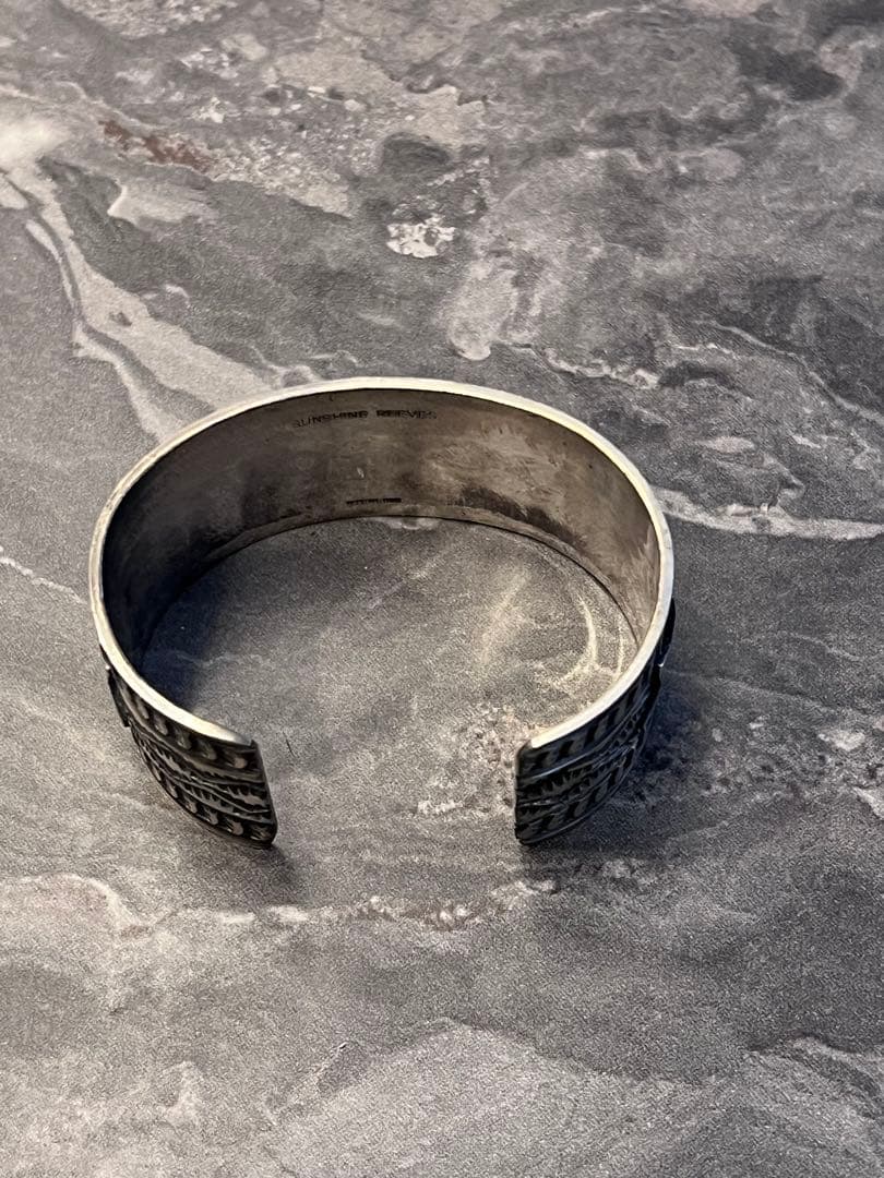 SUNSHINE REEVES （サンシャインリーブス) シルバーワイドバングル