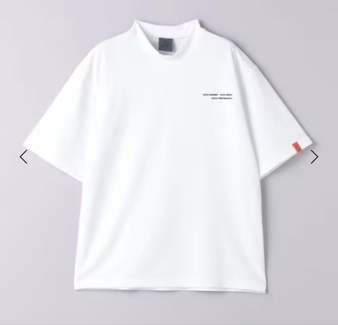 UA Golf メンズワイドハイネックポロシャツ