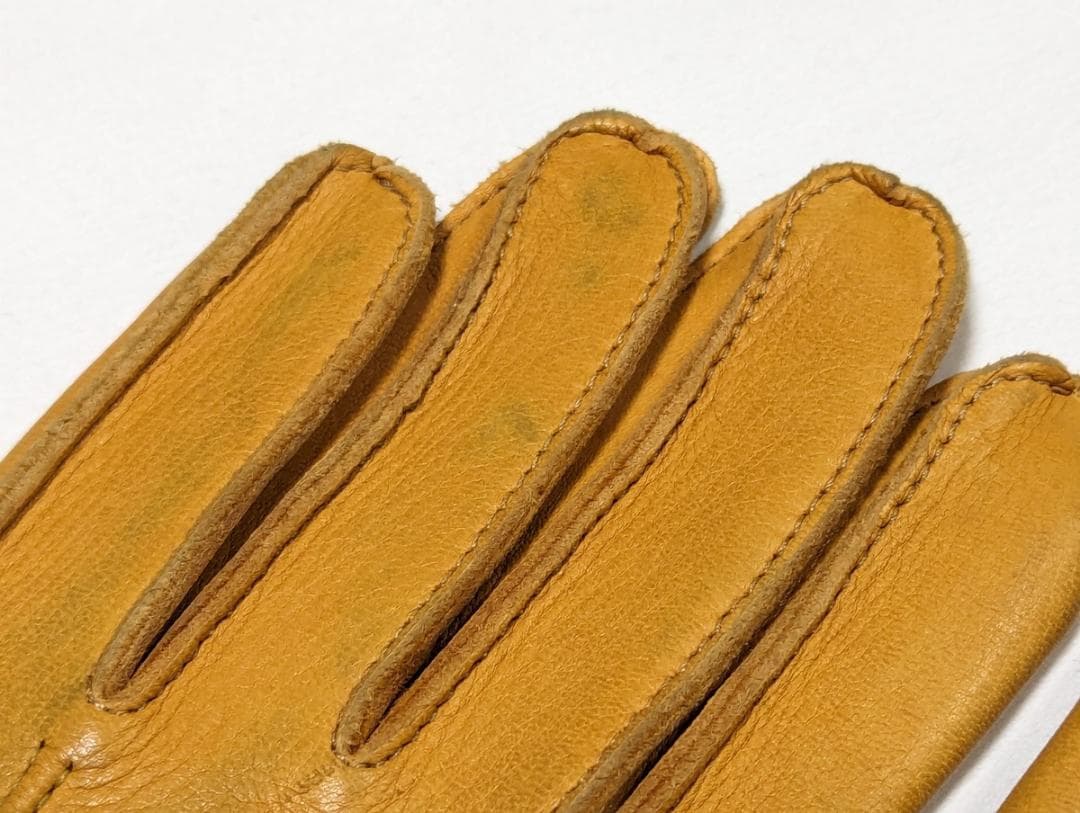 L.L.Bean イエロー キャメル ディアスキングローブ レザーグローブ