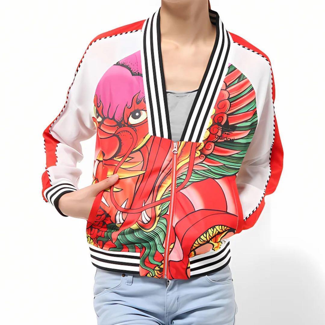 【タグ付き】adidas Rita Oraコラボ ドラゴントラックジャケットM