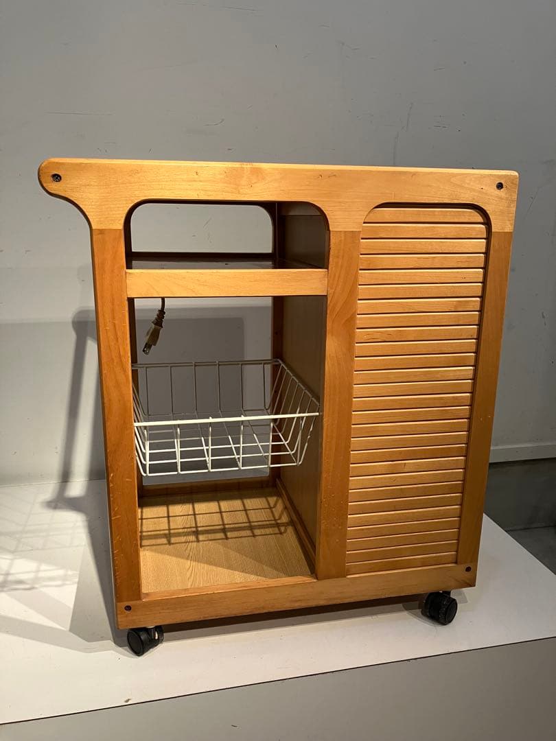 オールドコイズミ、キッチンワゴン、天童木工、秋田木工、昭和レトロ、和モダン