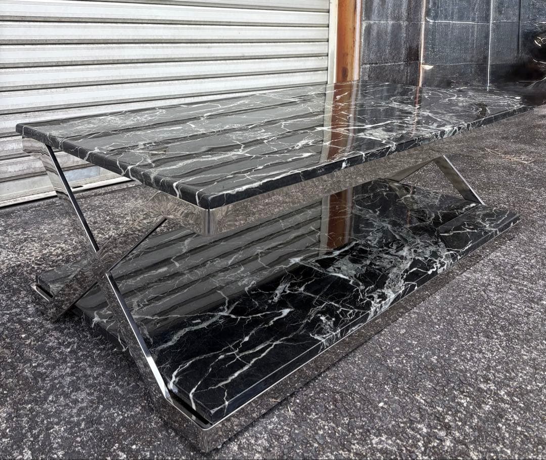 大理石センターテーブル