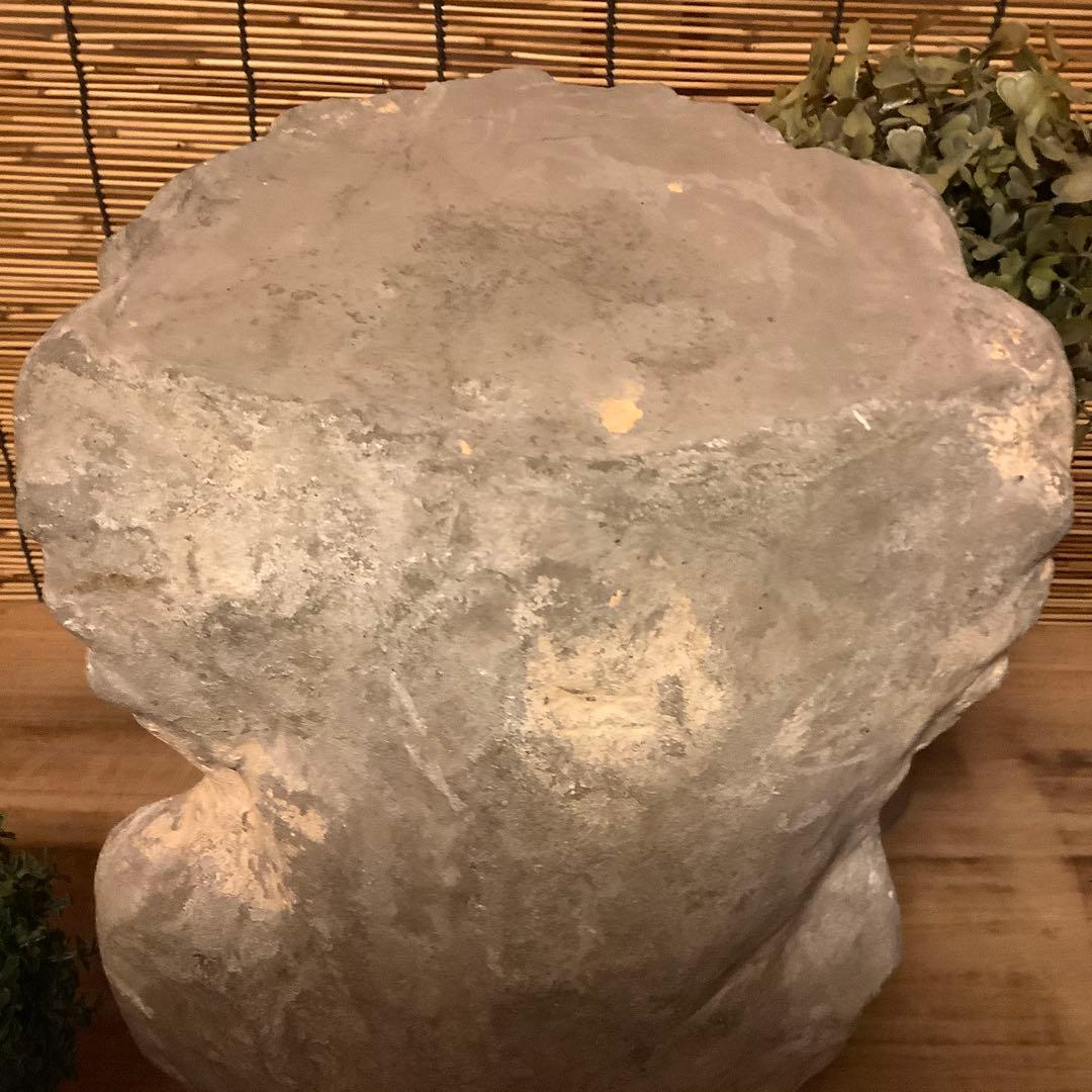 古玩・ギリシャ「アルカディア地方発掘・女神頭部」ペロポネソス半島・発掘出土・残欠