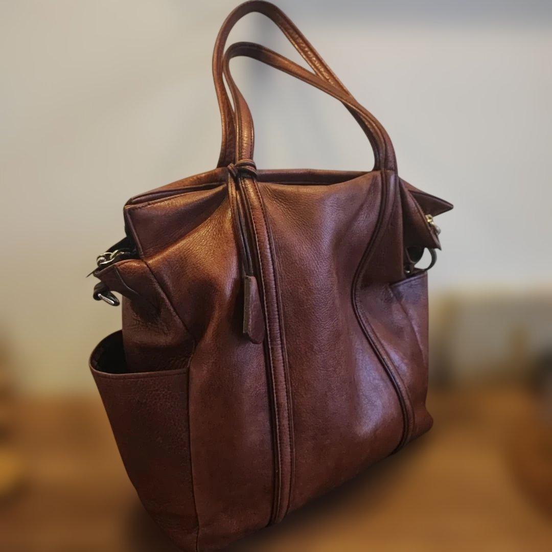 aniary アニアリ 本革 トートバッグ