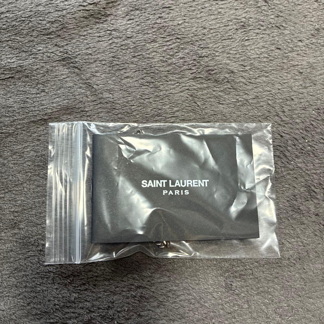 サンローラン　ブレスレット　シルバー　銀　0710