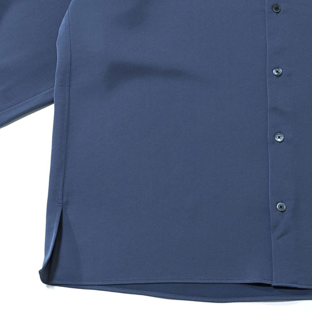 超高級★極美品◎COLD　DRY　ロングスリーブシャツ　ブルーグレー　TOKYO