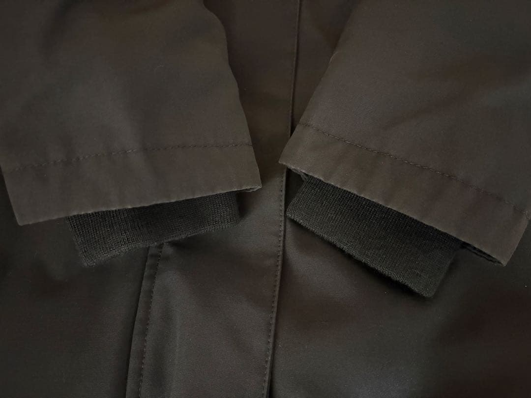 カナダグース　ヴィクトリアパーカ　黒　3037LA ダウンコート　レディース S