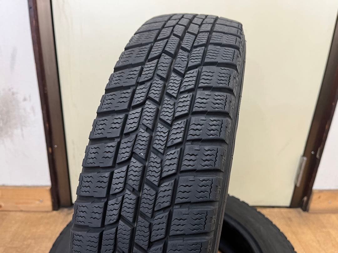 ②2019年製グッドイヤー 中古冬タイヤ 155/65R14 4本セット軽自動車