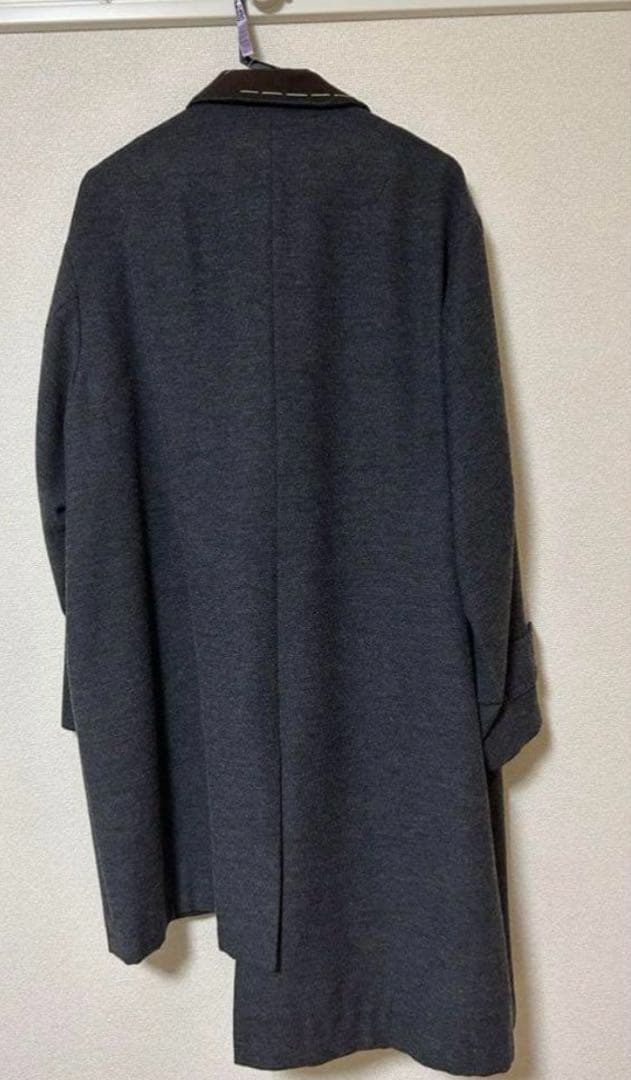 Kolor 19aw アシンメトリーコート　サイズ1 グレー