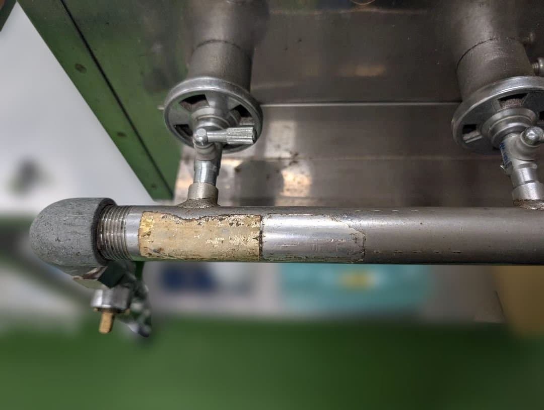 [ジャンク品] たい焼き器 魚型 都市ガス6 匹 ×2 連 12 匹　飲食店