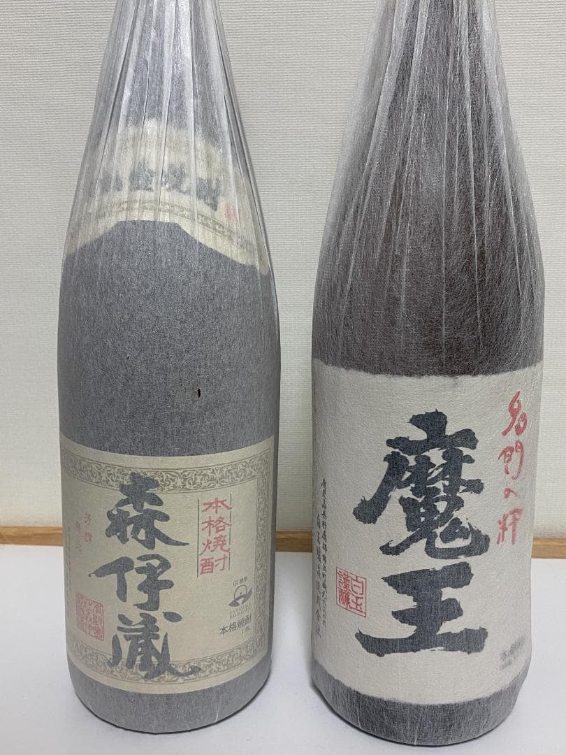 【即発送】森伊蔵と魔王の1.8リットル焼酎2本セット