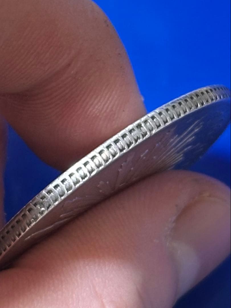 メキシコ銀貨 1891年 銀貨 美品