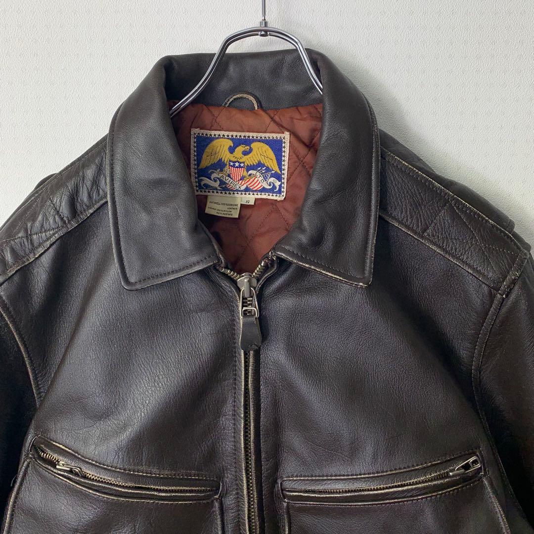 ジャケット・アウター 80s AVIREX G-2 leather jacket dark brown