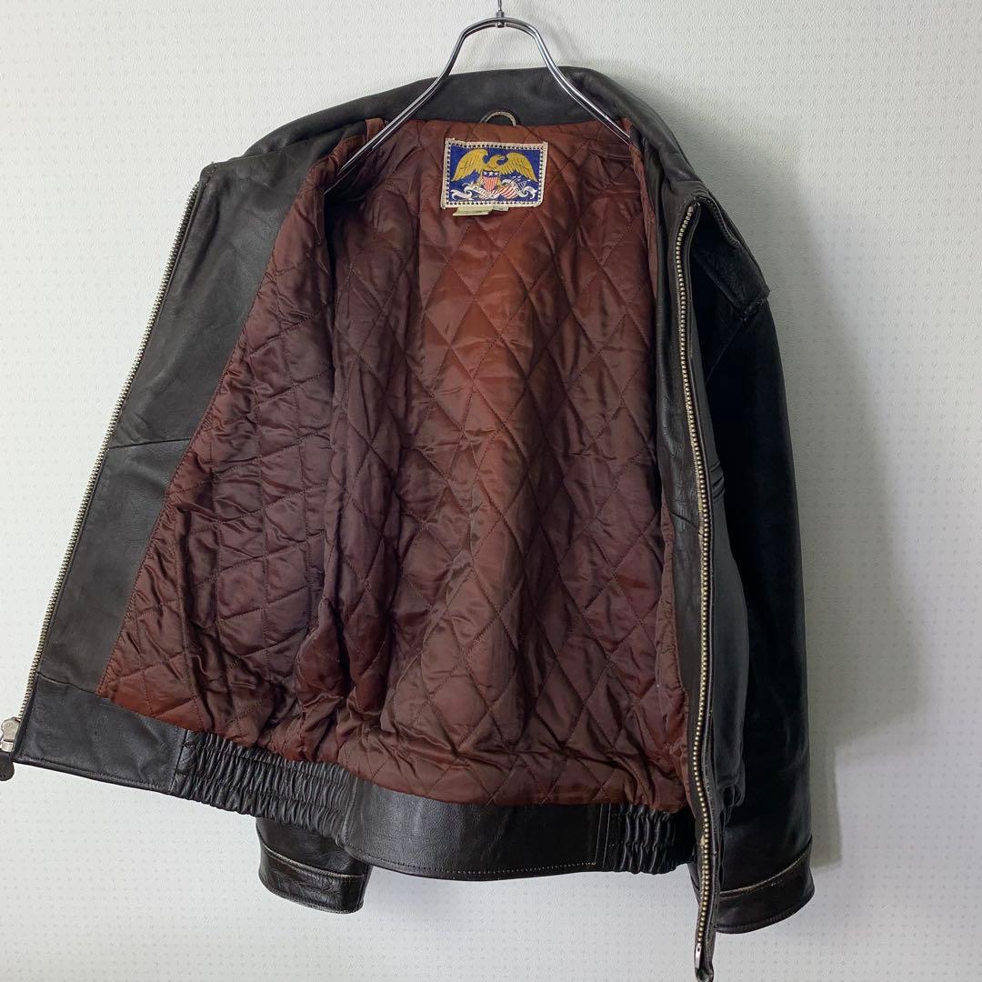 ジャケット・アウター 80s AVIREX G-2 leather jacket dark brown