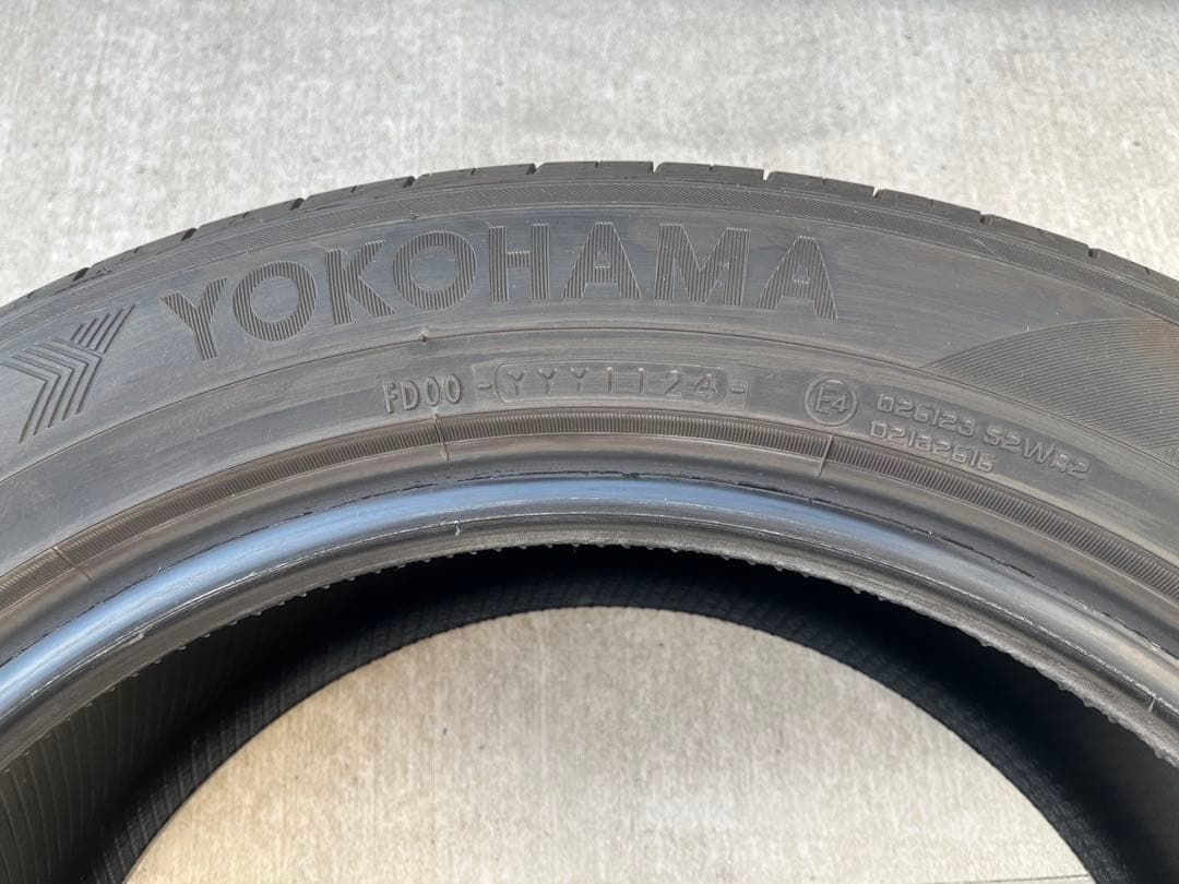 24年製225/55R18 YOKOHAMA ADVAN4本セット