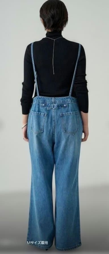 週末限定値下げ‼️タイムセール✨Loungedress　デニムオールインワン