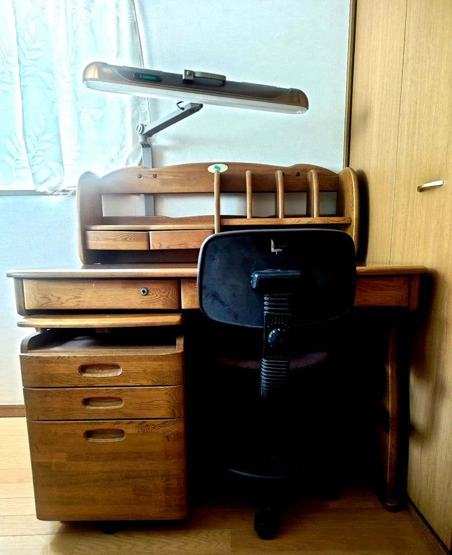 《匿名配送》チトセ学習机 4点セット