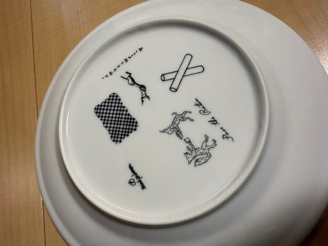 fuwa fuwa　浅皿2枚　深皿2枚