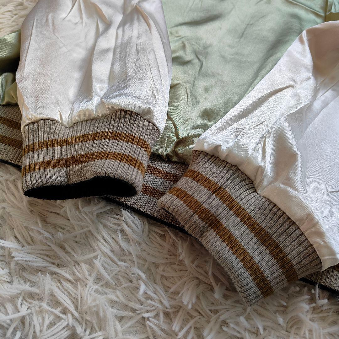 ONE PIECE　ナミ・ロビン 総刺繍 リバーシブル スカジャン　サイズXL