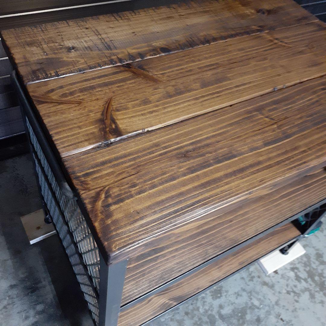 アイアン　シェルフ　ラック　インダストリアル　シューズラック　植物棚　男前　棚