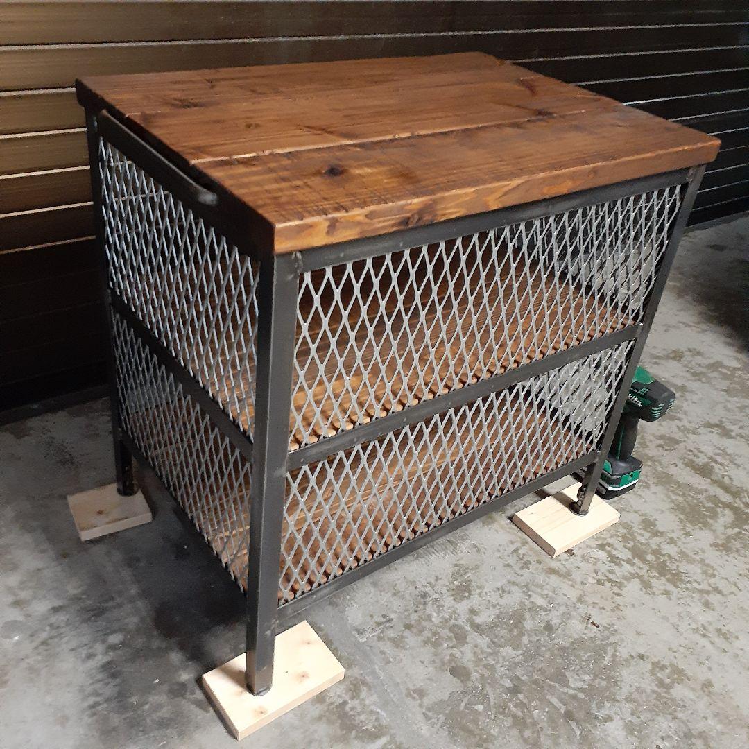 アイアン　シェルフ　ラック　インダストリアル　シューズラック　植物棚　男前　棚