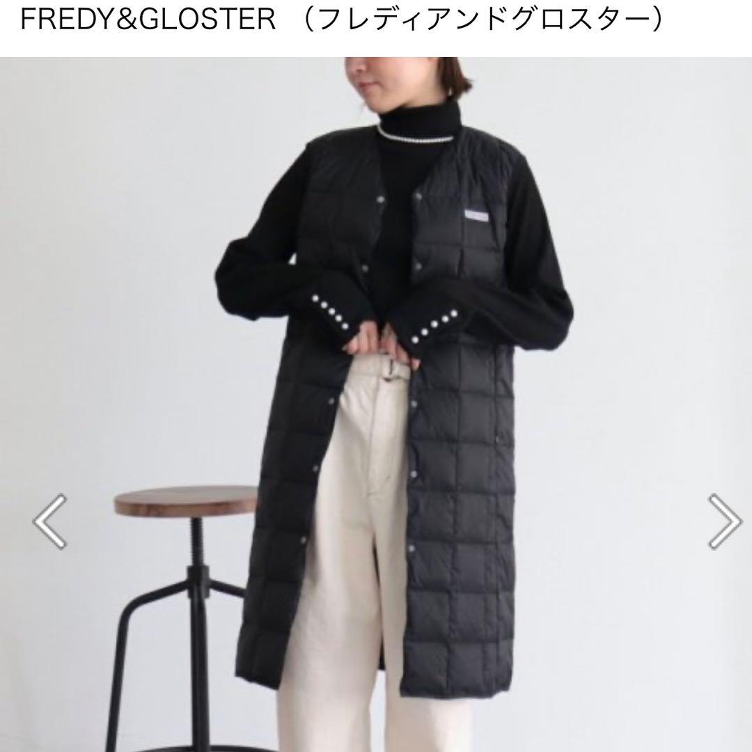 TAION×fredy emue ダウンベスト　ロングダウンベスト　ジレ