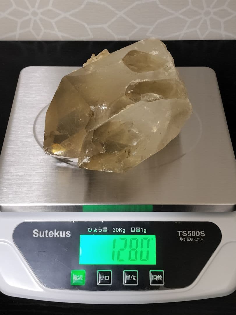 【激レア】ガネーシュヒマール産シトリン原石　1.2kg