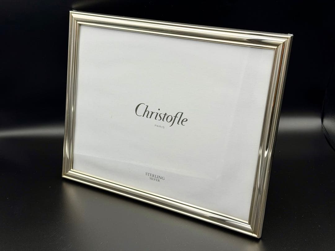 【新品】Christofle ALBI フォトフレーム 925銀 箱付 正規品