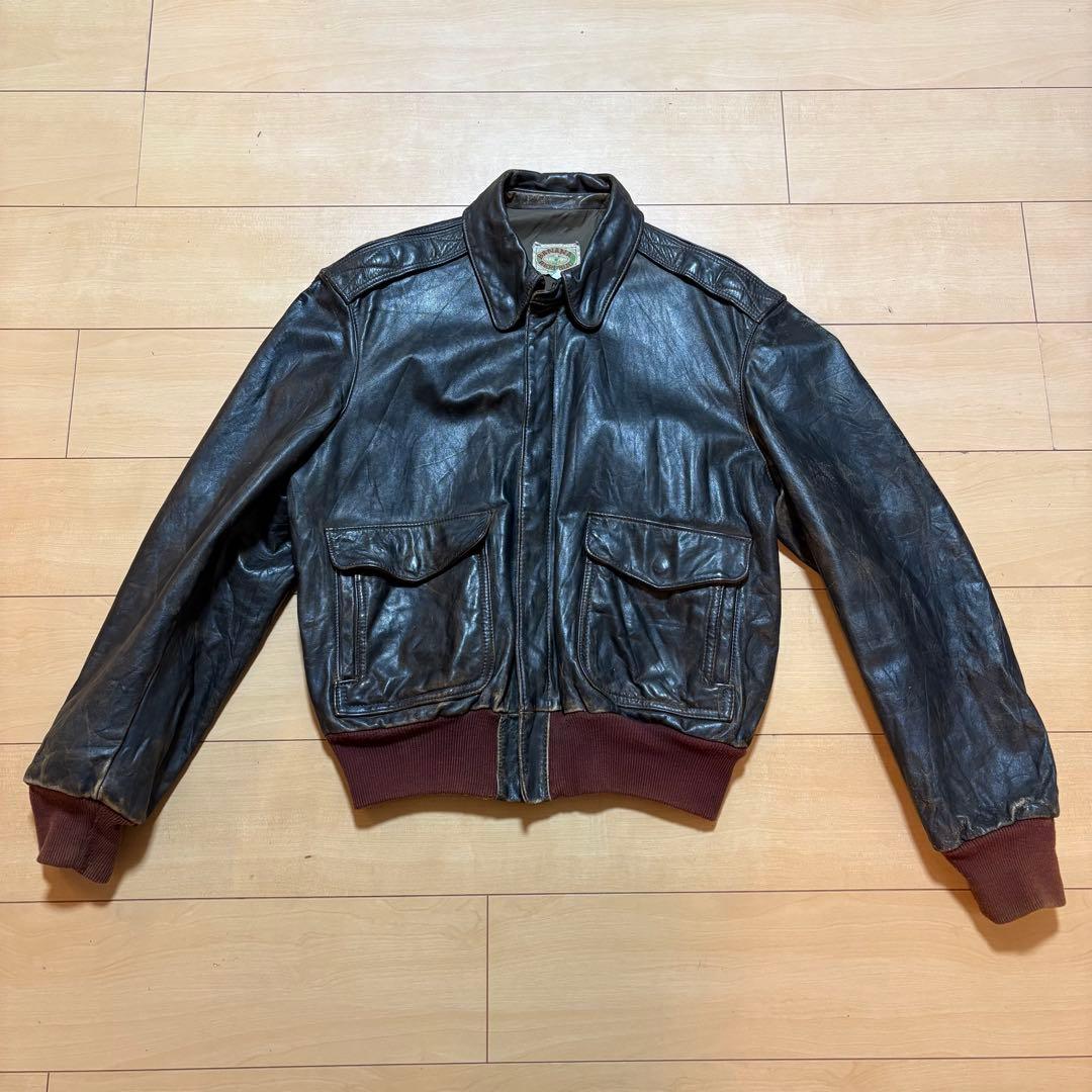 【古着】バナナリパブリック レザージャケット