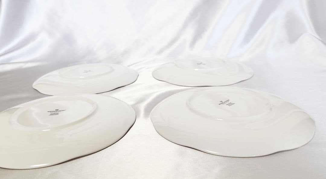 ウェッジウッド　ハーレクイン【未使用箱入】カッコープレート4枚セット