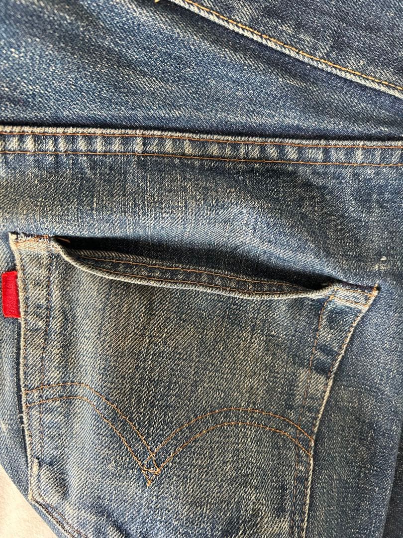 70s〜Levi's502シングル　スモールe denimpants