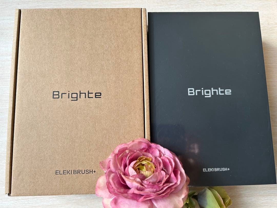 新型Brighte ELEKI BRUSH+ エレキブラシ 美顔器 新品 箱付き