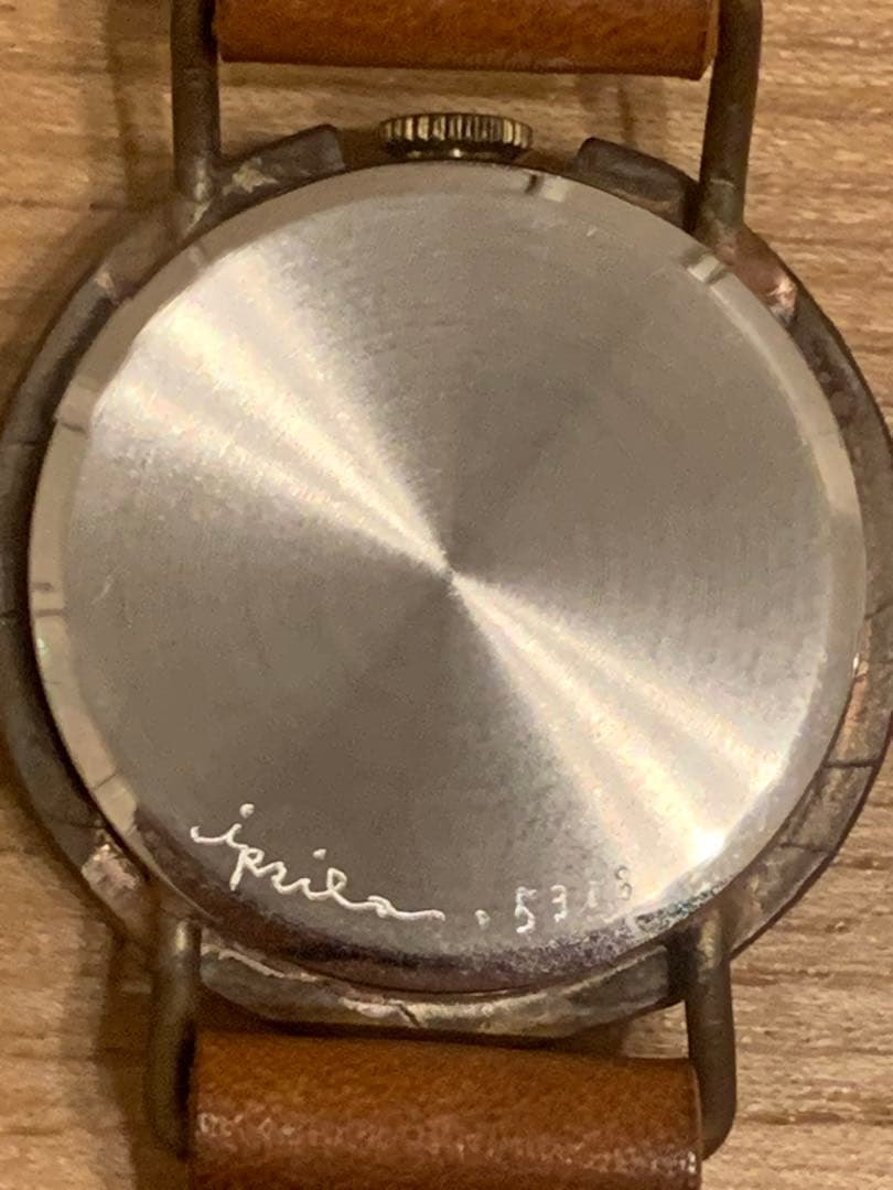 【新品】ipsilon ハンドメイド 腕時計 ブラウン