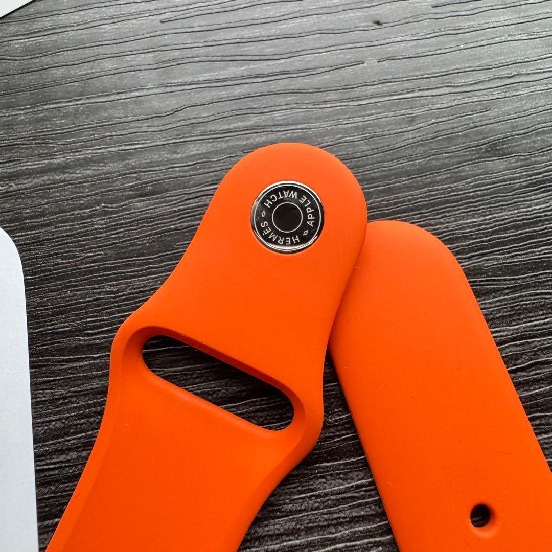 2630 ほぼ未使用　Apple Watch エルメス　オレンジ　スポーツ