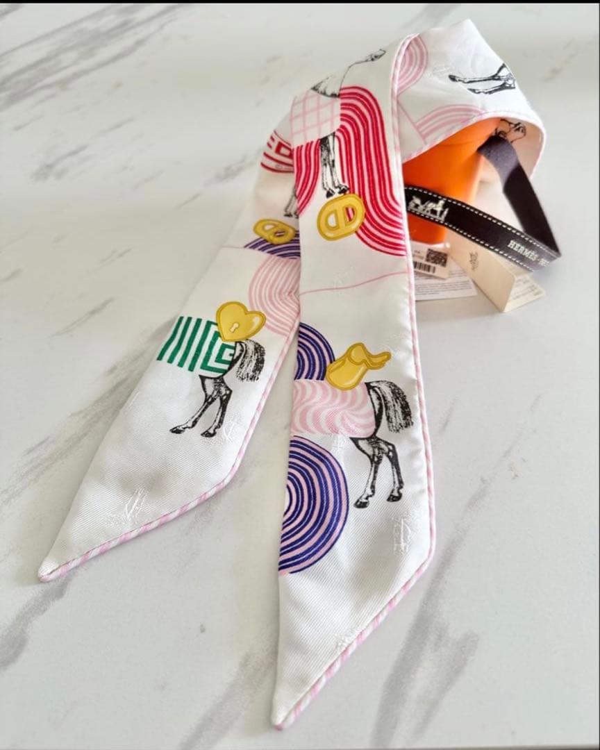 エルメス ツイリー ガルドローブポップ シェーヌダンクル