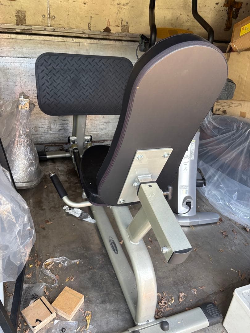 調整可能トレーニングベンチ グレー