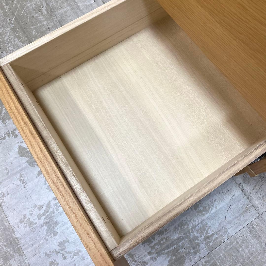 廃盤品 MUJI 無印良品 チェスト 引き出し 収納 4段 オーク材突板