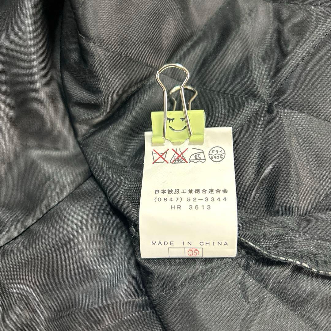 美品❗️【HILTON】ヒルトン トレンチコート (L) 黒 イタリア製