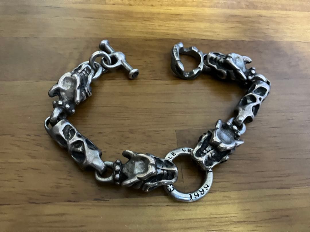 アクセサリー TRAVIS MEATLINK WITH 4 GARGOYLE BRACELET