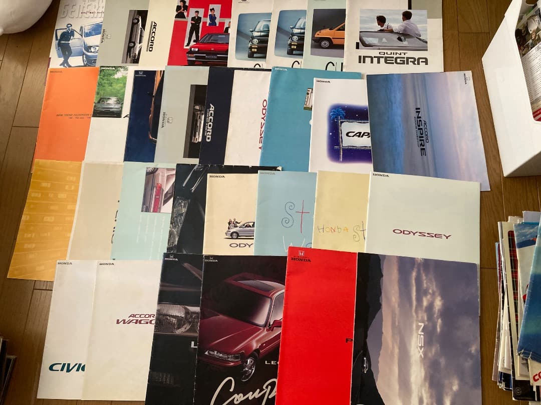 '80~'00年代 自動車カタログ 約140冊