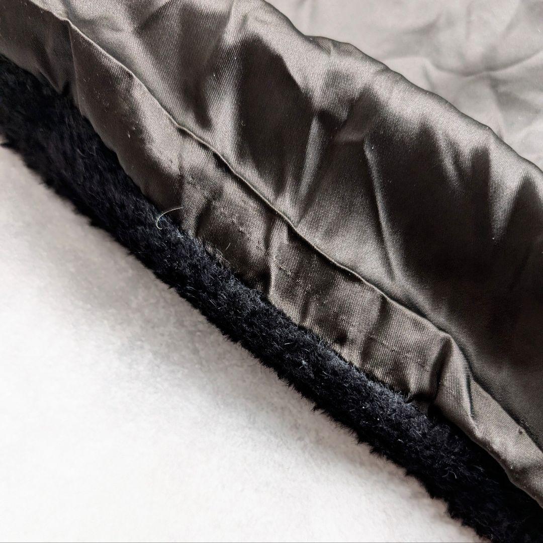 【訳あり】MaxMara マックスマーラ アルパカ混 シャギーコート ブラック