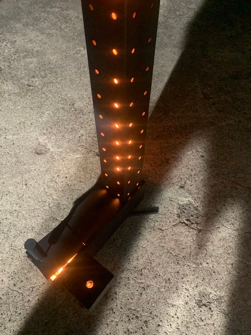 廃油ストーブ　高品質・高効率 ロケットストーブ　オイルタンク付き