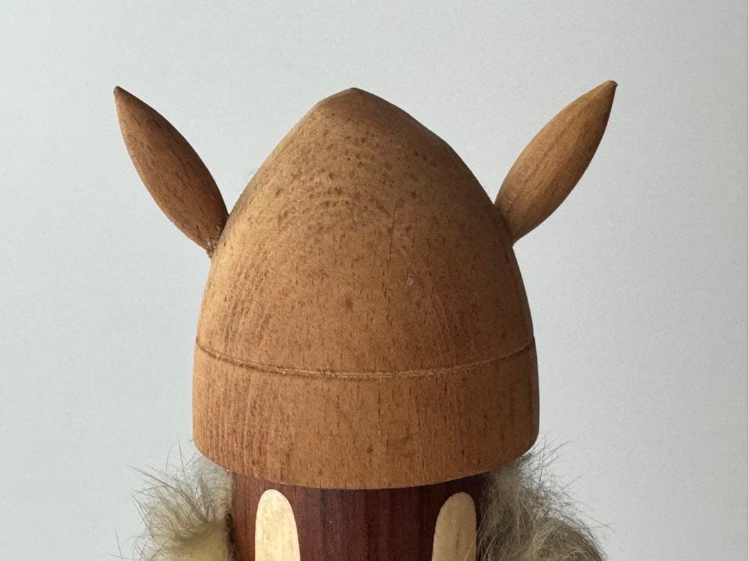 ヴィンテージ　ノギンス人形　バイキング　デンマーク 北欧 高さ31.5cm