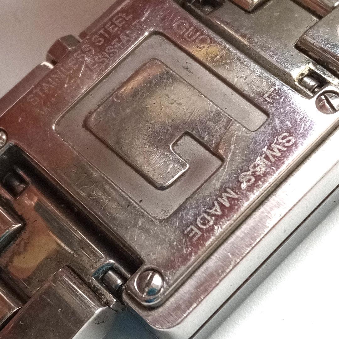 美品☆GUCCI　グッチ　レディース腕時計　3600L　スクエア【W7-12】