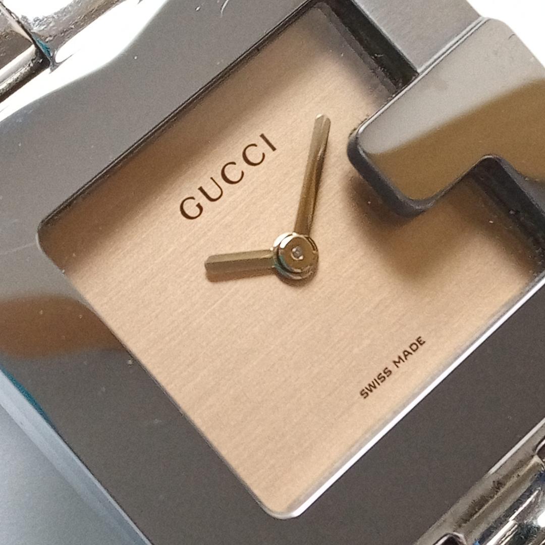 美品☆GUCCI　グッチ　レディース腕時計　3600L　スクエア【W7-12】