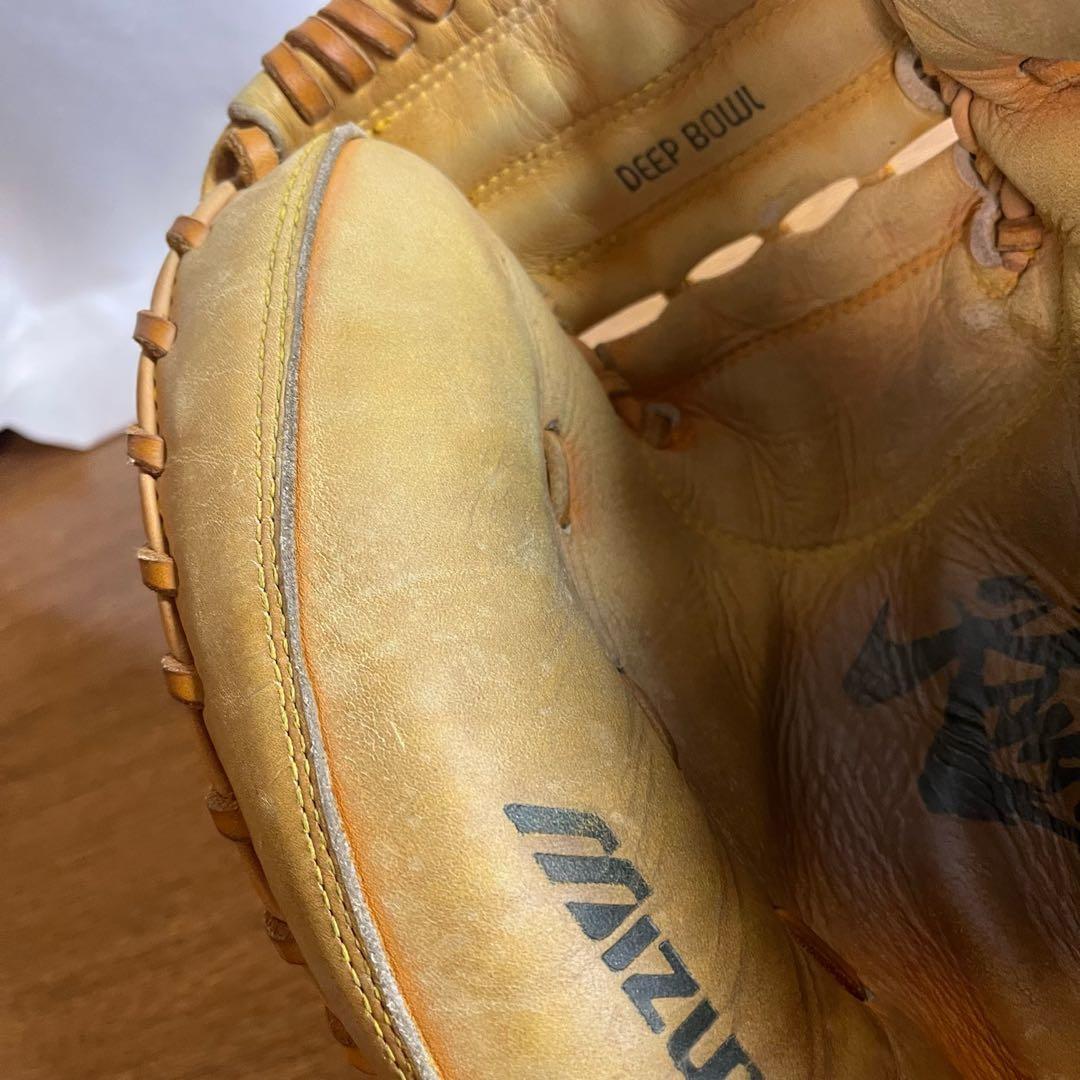 ミズノ ビューリーグ 一般軟式 キャッチャーミット 横型 良品 HG-3