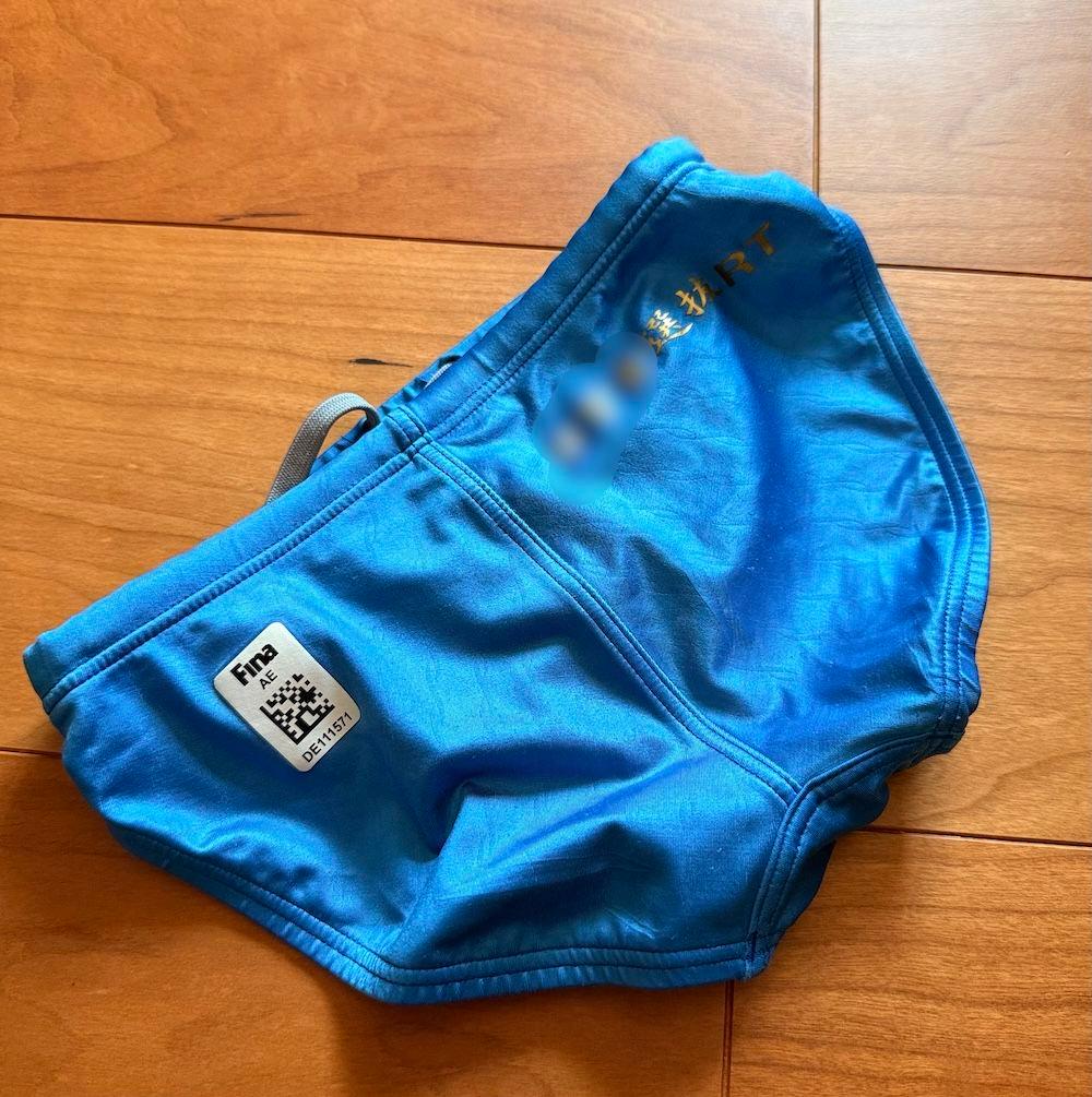 【水球ヤンキース】arena x-PYTHON スカイブルー　140 競パン