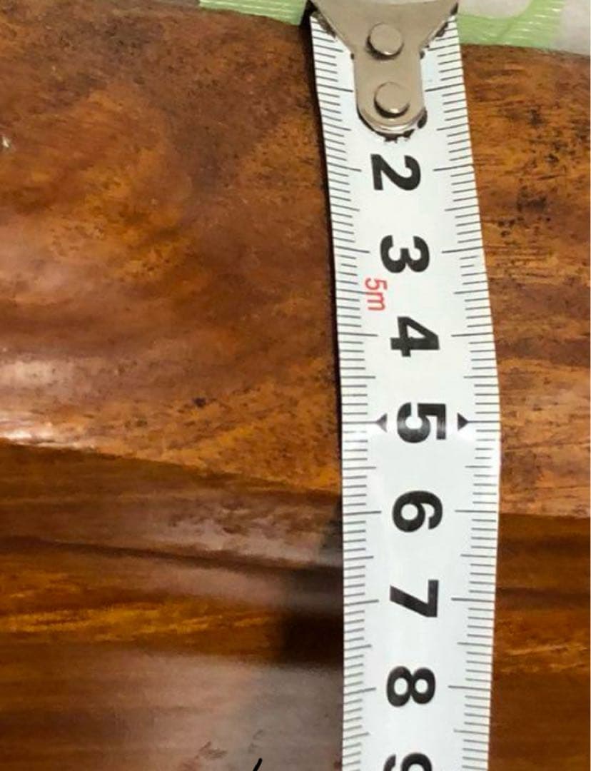 木製 波形エッジ座卓 一枚板テーブル