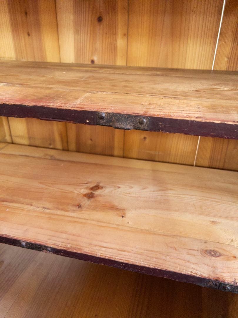 オープンラック　収納棚　M050　古道具　古家具　和家具　ビンテージ